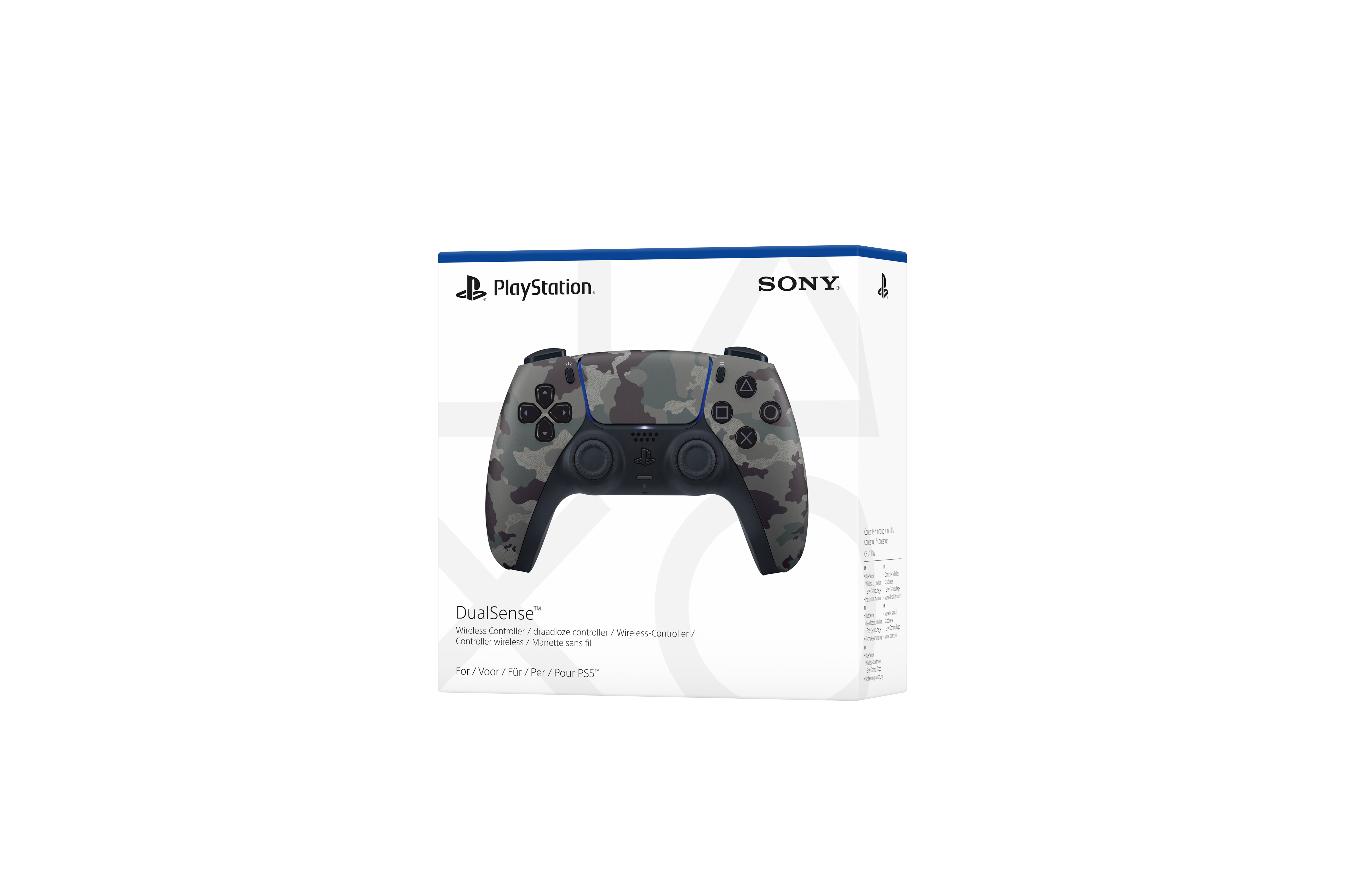 Manette Sony Dualsense PS5 - Camouflage