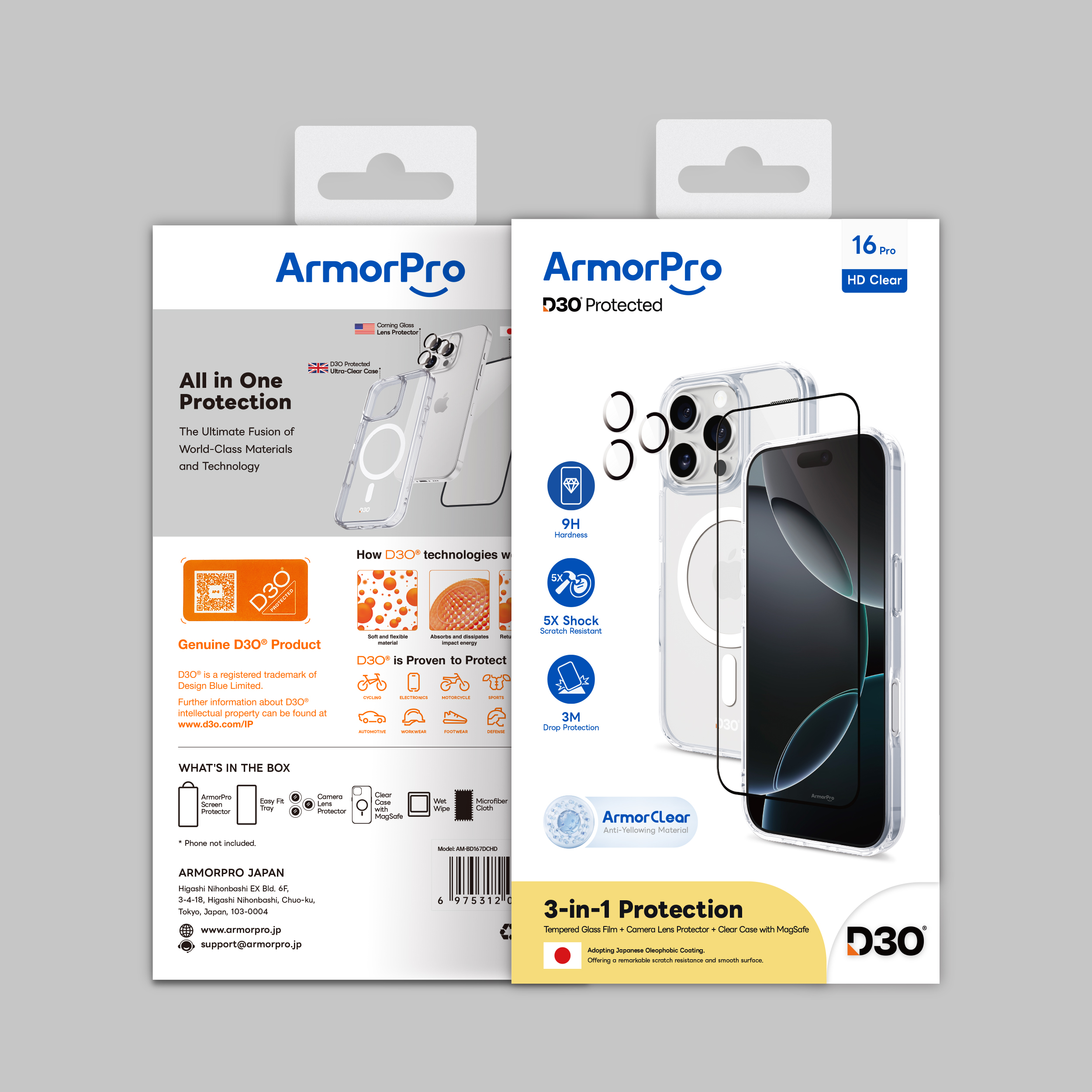 ArmorPro iPhone 16 Pro Back Cover Mobile Case