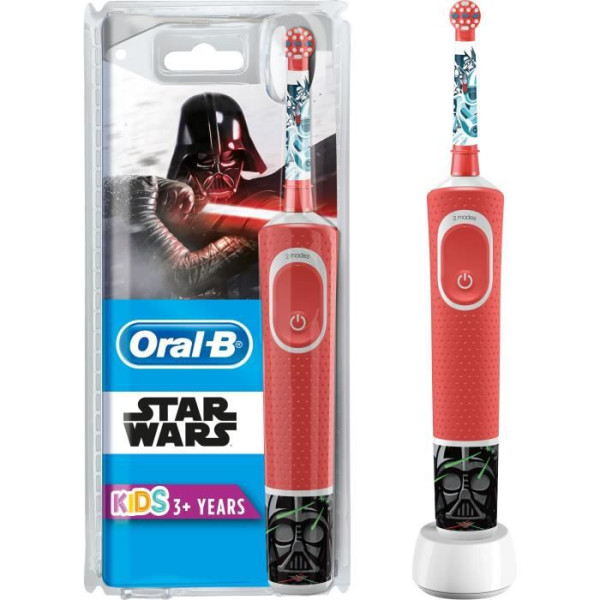 Brosse à Dents électrique Oral-B Kids 3+ Star Wars - Neuf Avec Gobelet