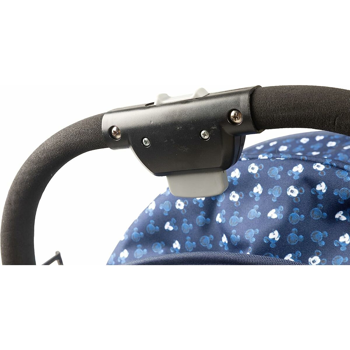 Poussette Pour Bébé Mickey Mouse Cz10395 Bleu Pliable