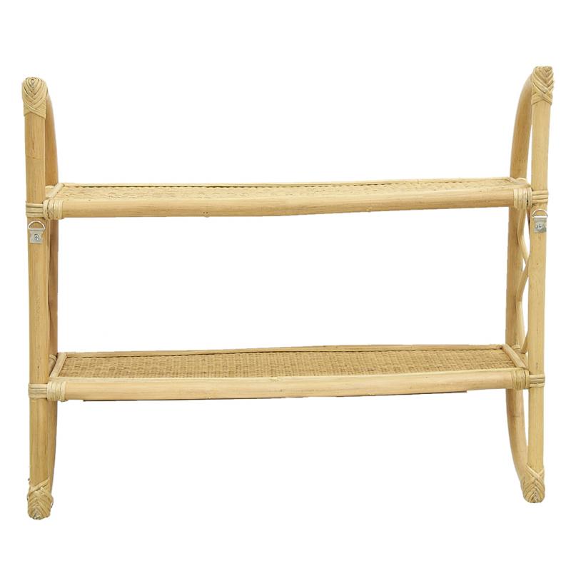 Etagère Murale En Rotin Naturel