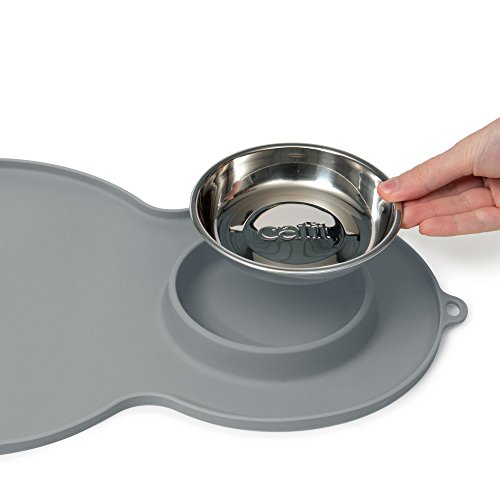 Catit Set De Table Peanut - Taille M - Gris