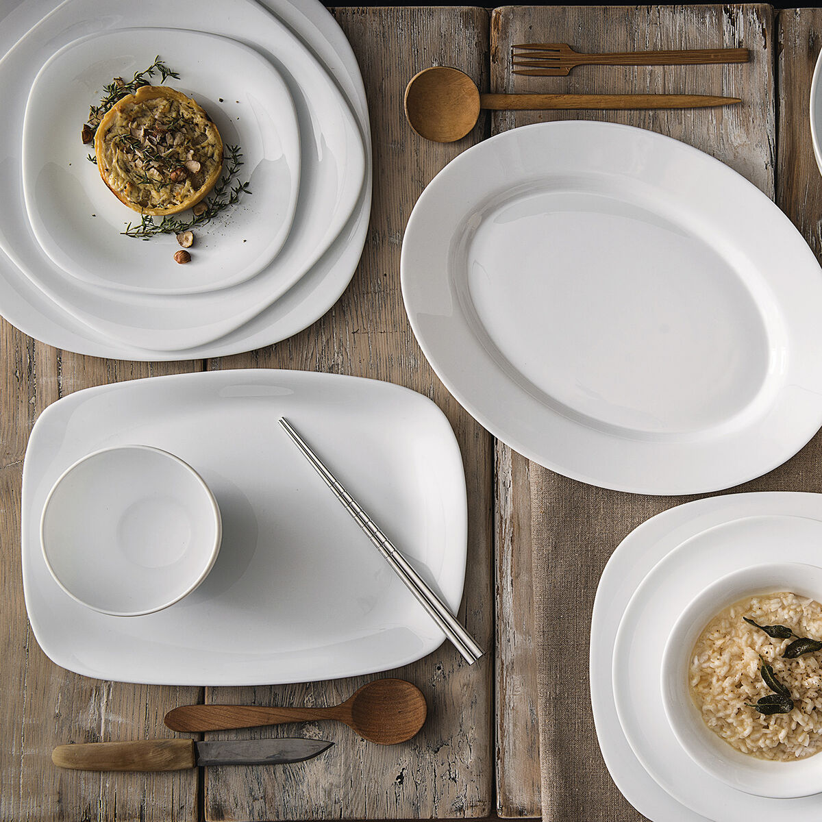 Plat À Gratin Bormioli Rocco Parma Rectangulaire Blanc Verre (18 X 21 Cm) (24 Unités)