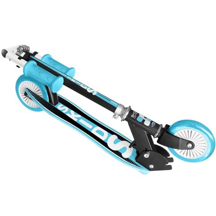 Trottinette Pliable Ergonomique Pp Deck Skids Control Bleu