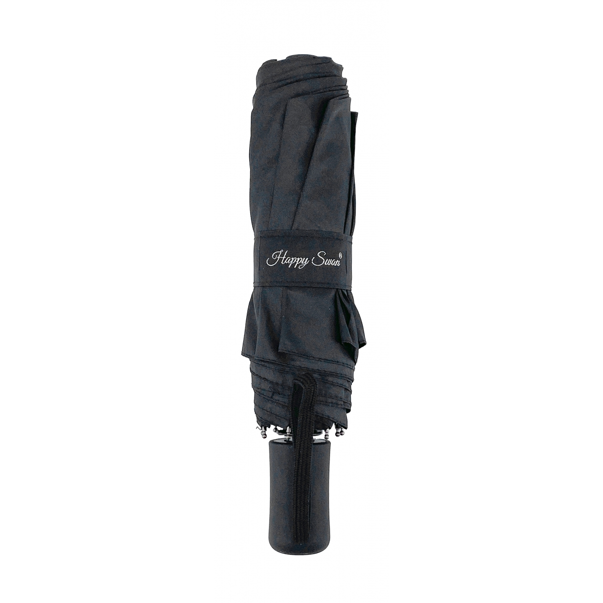 Parapluie canne homme résistant noir