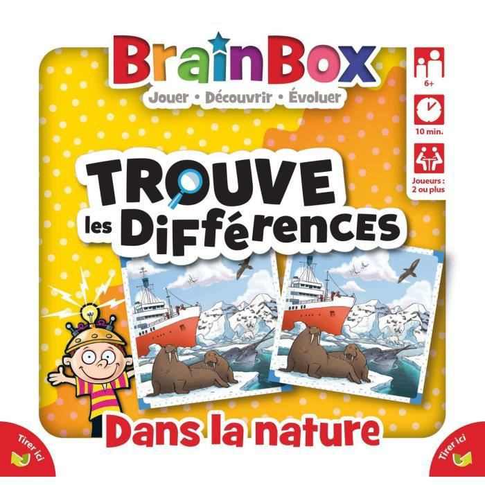 Brainbox Nature - Asmodee à Prix Carrefour