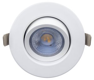 Spot Encastrable Blanc Salle De Bain Luma 7w 600lm Blanc Neutre