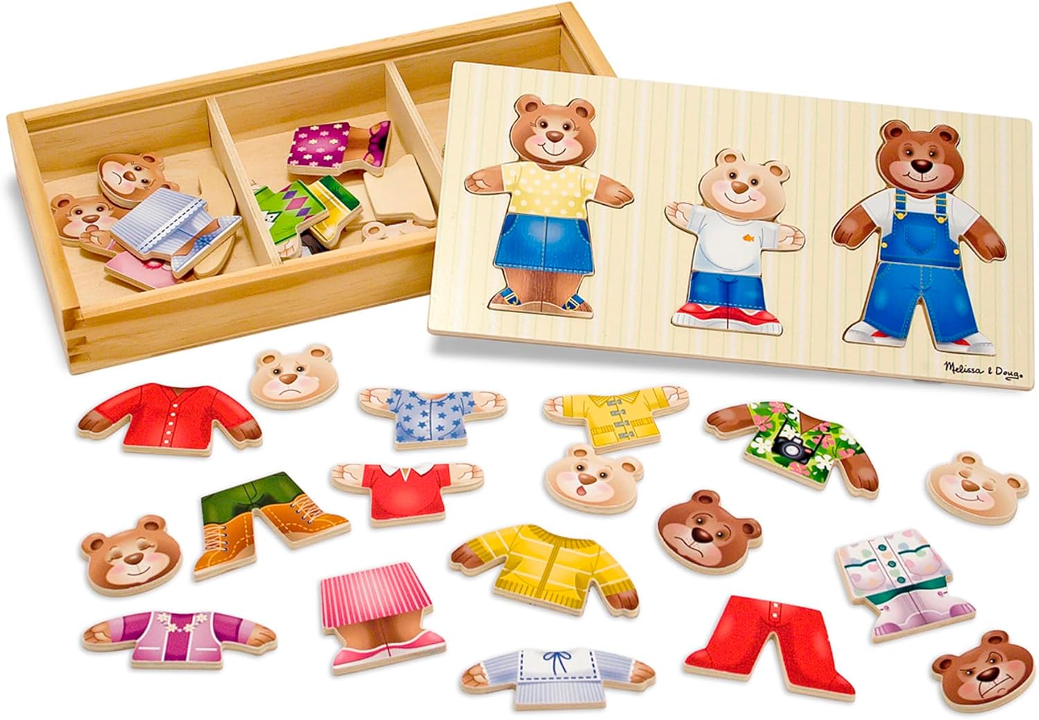 Melissa & Doug ‎ألغاز خشبية‎, ‎سنوات فما فوق ‎3‎‎