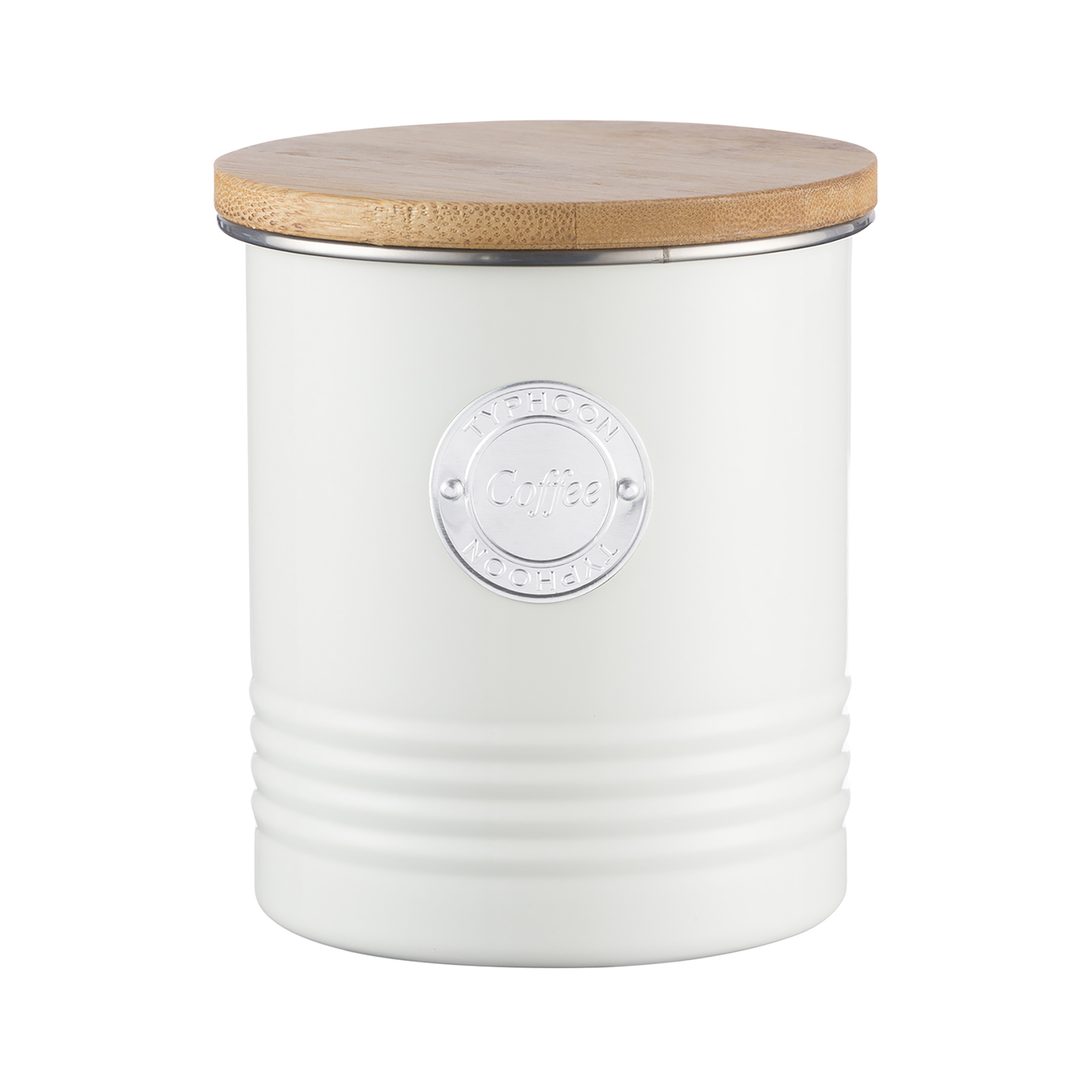 Boîte De Conservation Pour Café Look Vintage Crème