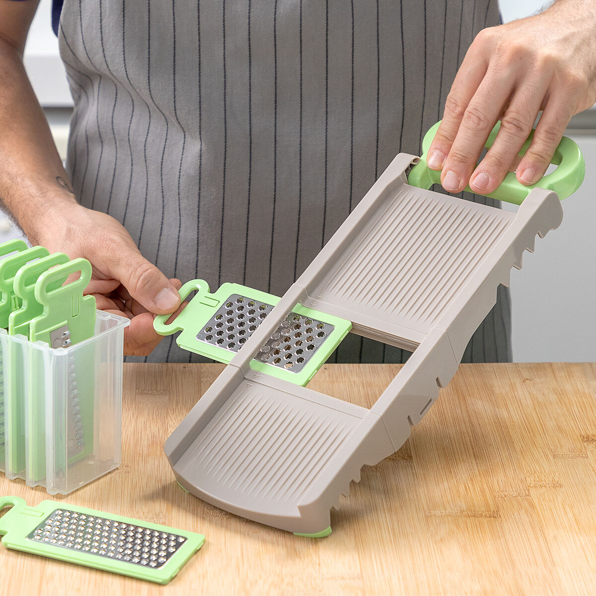 Mandoline-râpe Pliable 6 En 1 Choppie Innovagoods