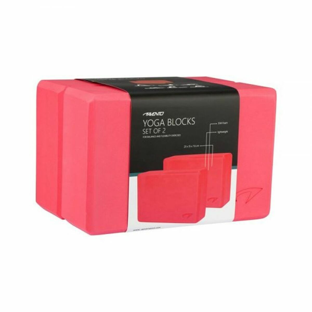 Blocs Pour Le Yoga Avento Sr042yapnk Rose (2 Pcs)