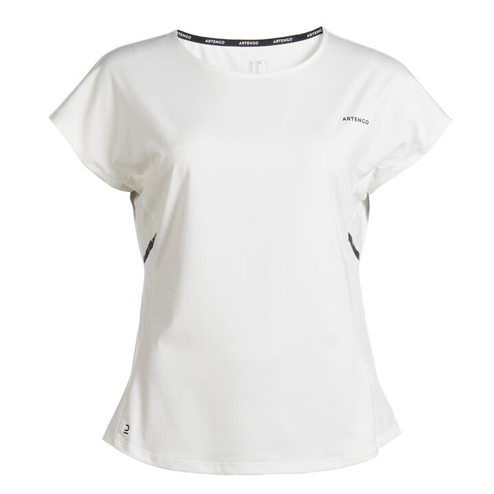 Camiseta Artengo Dry Soft 500 Mujer Blanco