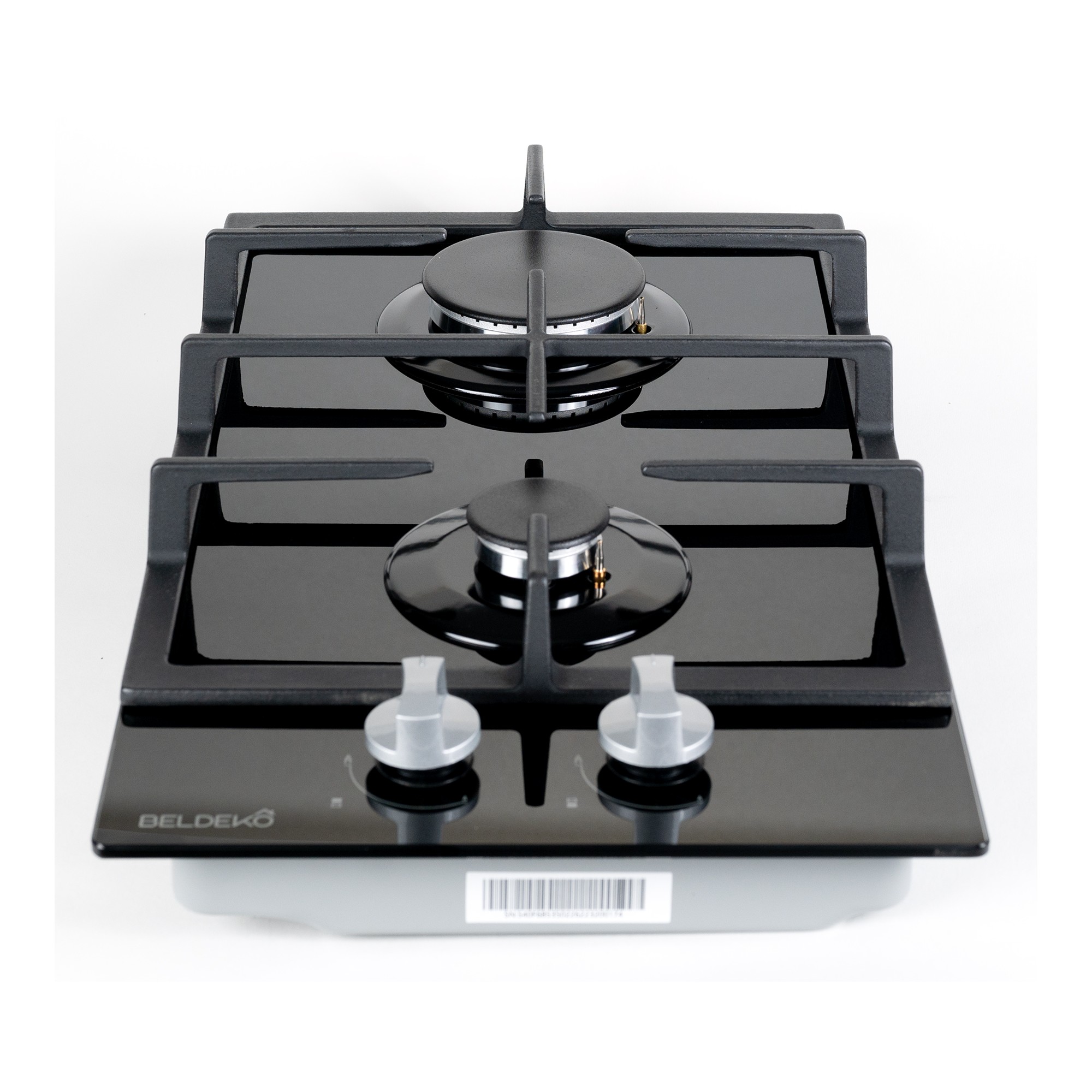 Plaque De Cuisson 2 Zones / Verre Noir - Beldeko - Gaz Bouteille - 4000w