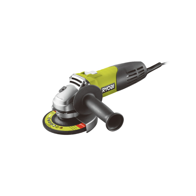 Pack Ryobi Meuleuse D'angle Rag600-115g - 600w - 115mm - 6 Disques - Rak6agd115 - 11