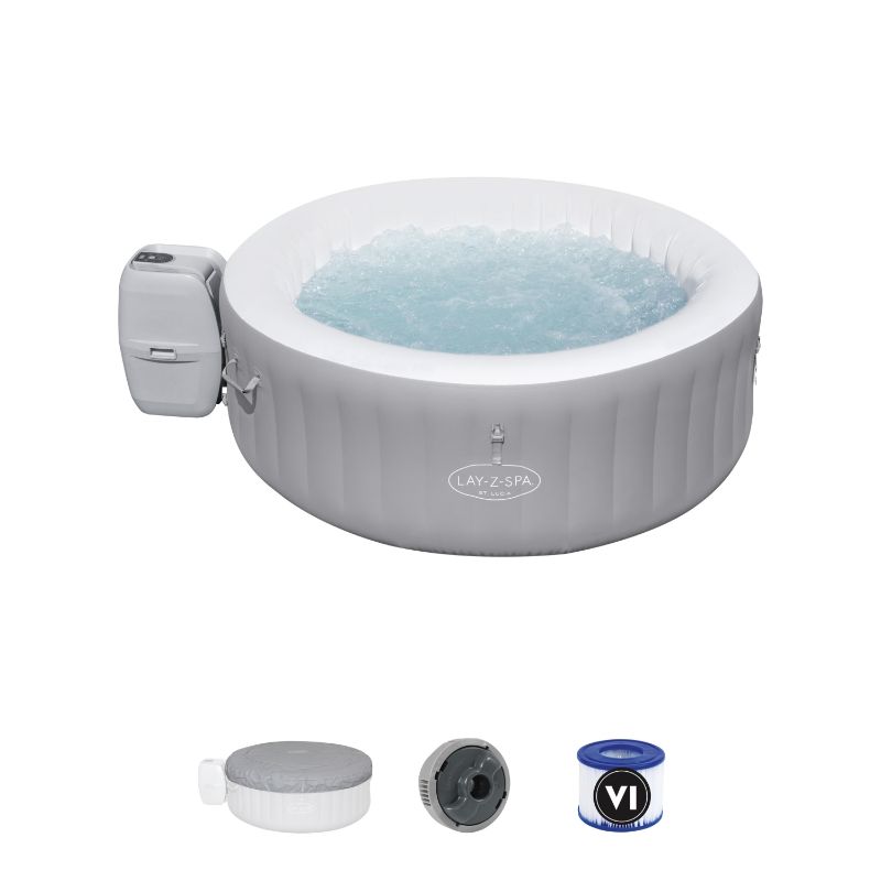 Bestway Above-Ground Pool 211 Cmx170 Cmx66 Cm,3 Person,Grey