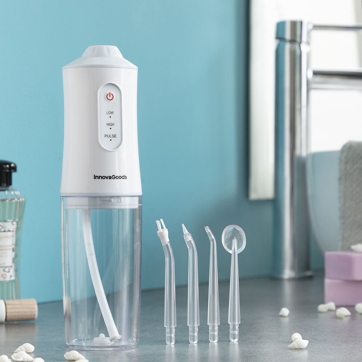 Irrigateur Buccal Rechargeable Portable Denter Innovagoods
