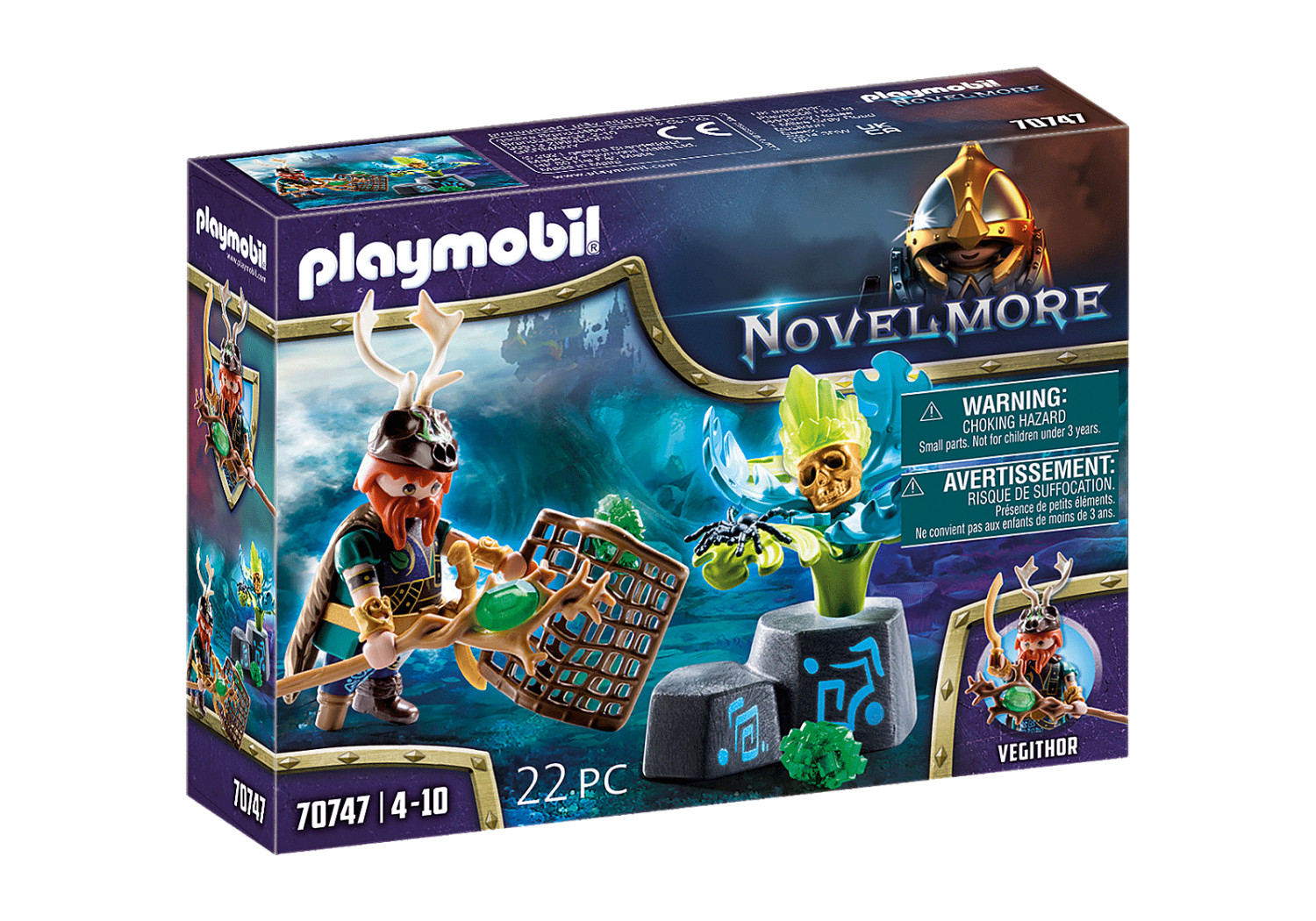 Playmobil Violet Vale - Magicien des plantes - Neuf