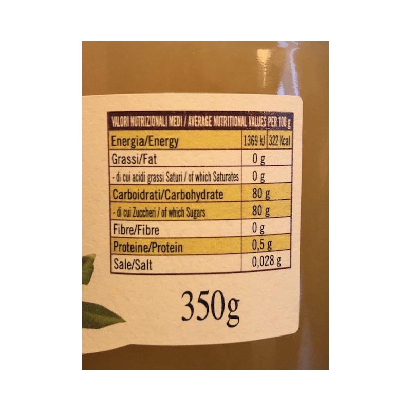 Miel D'oranger Biologique 350 Gr APICOLTURA BREZZO