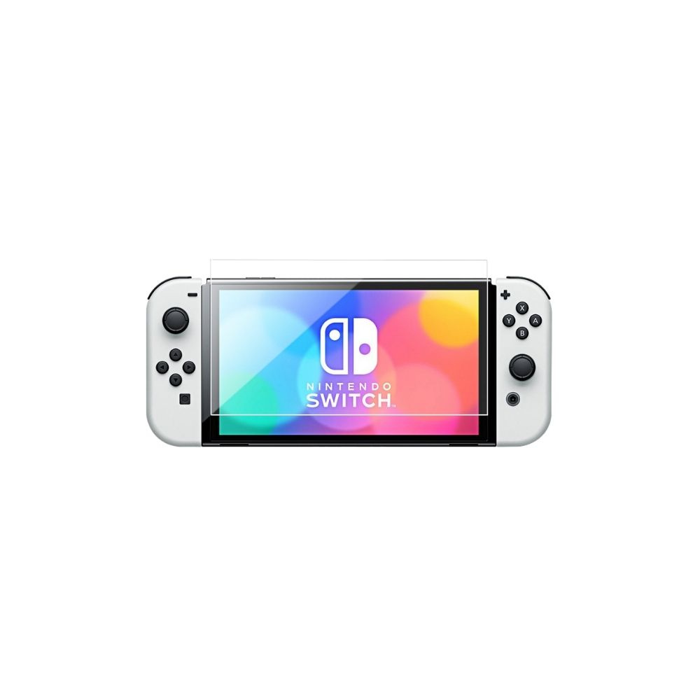 WE Protection d'écran We en verre trempé pour Nintendo Switch OLED 7''