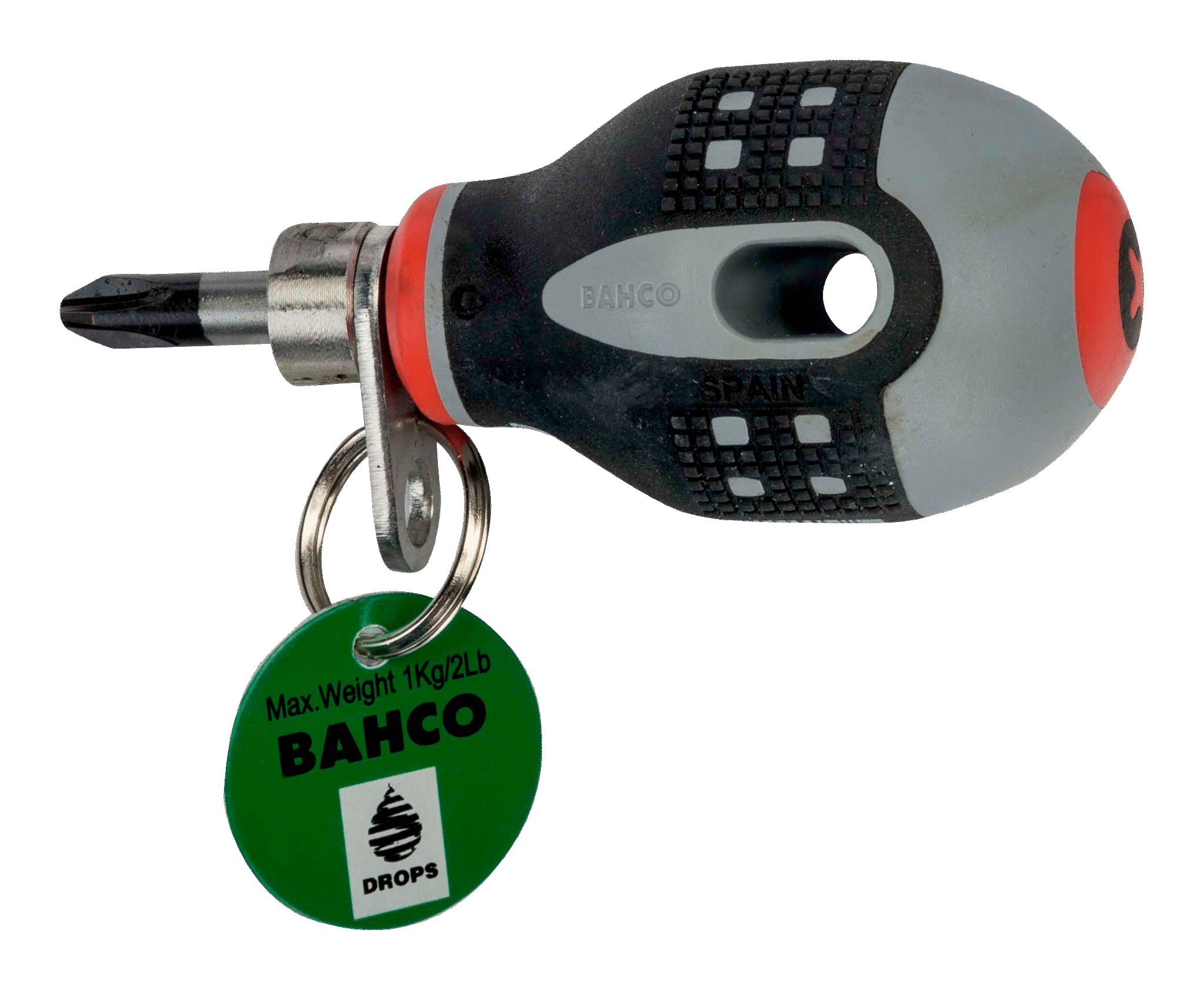 Tournevis Court Ergo™ Pour Vis Phillips Avec Mandrin De Sécurité Ph2 X 25 Mm Tahbe-8602 Bahco
