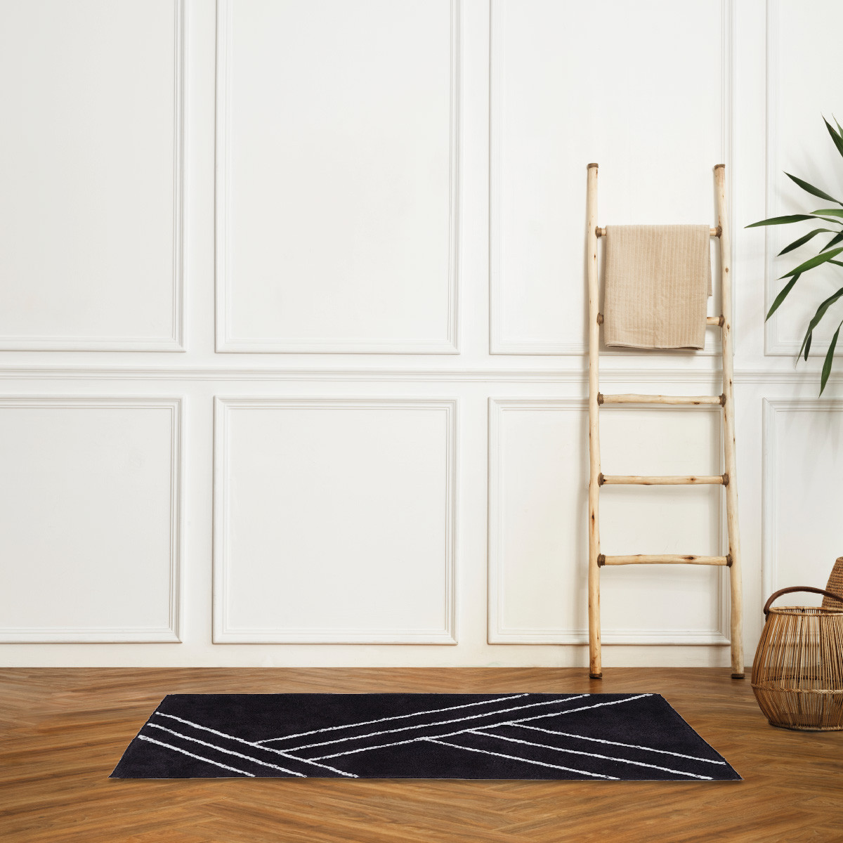 Tapis De Bain En Coton Figuratif 60x120cm