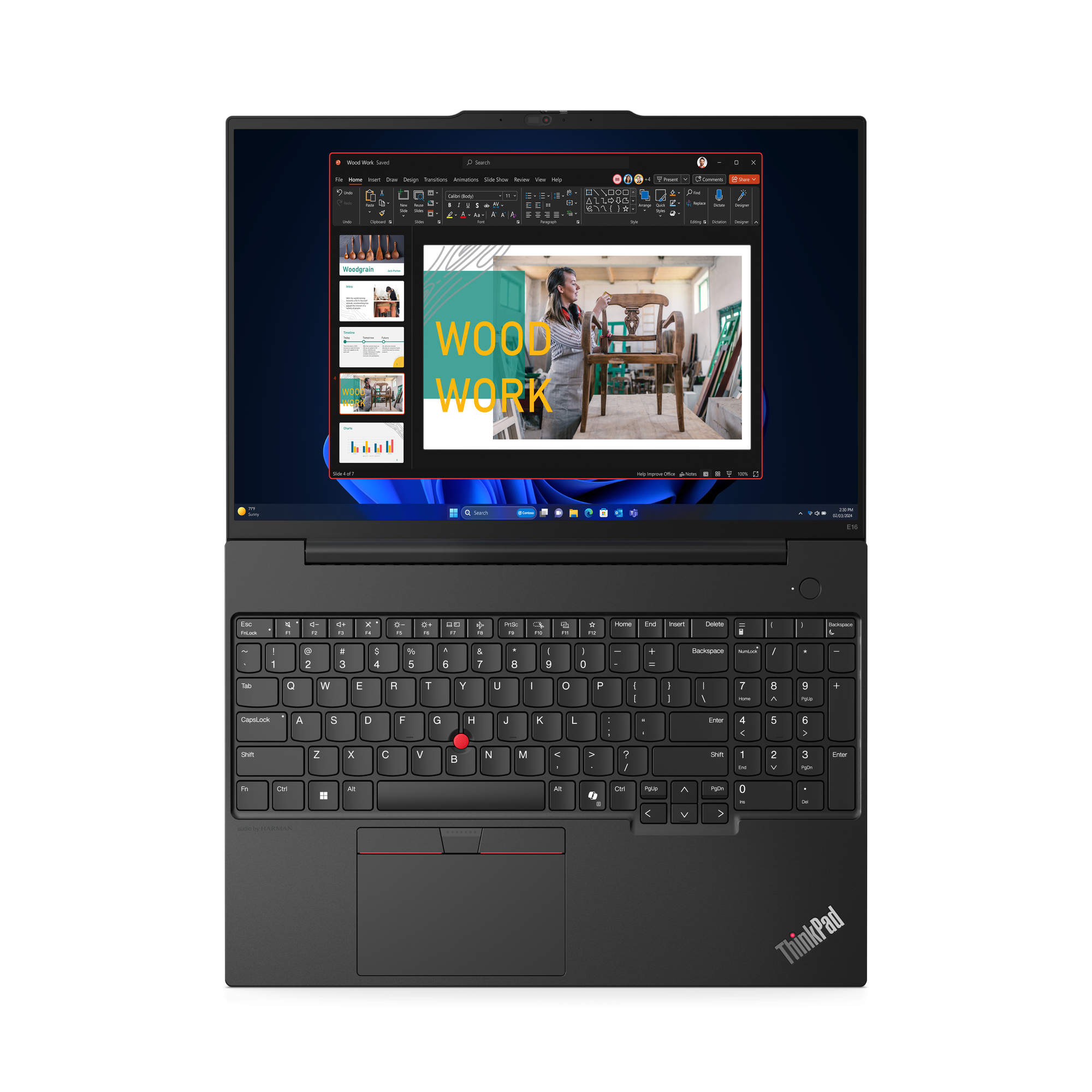 Lenovo ThinkPad E16 Intel Core Ultra 7 155H Portátil 40,6 cm (16'') WUXGA 16 GB DDR5-SDRAM 512 GB SSD Wi-Fi 6E (802.11ax) Windows 11 Pro Negro