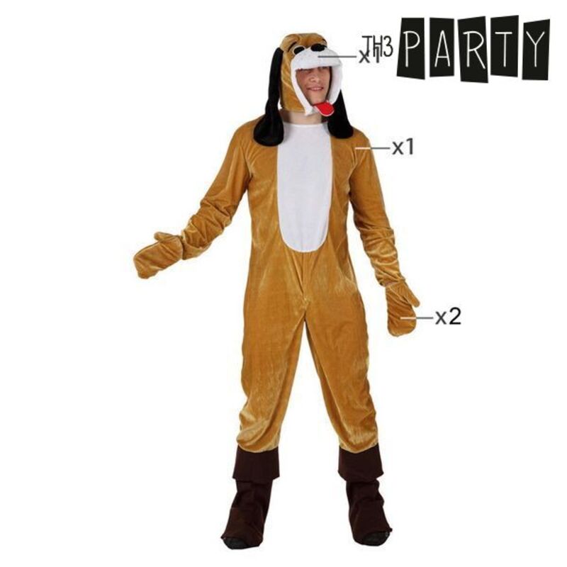 Déguisement Pour Adultes Th3 Party Marron Xl