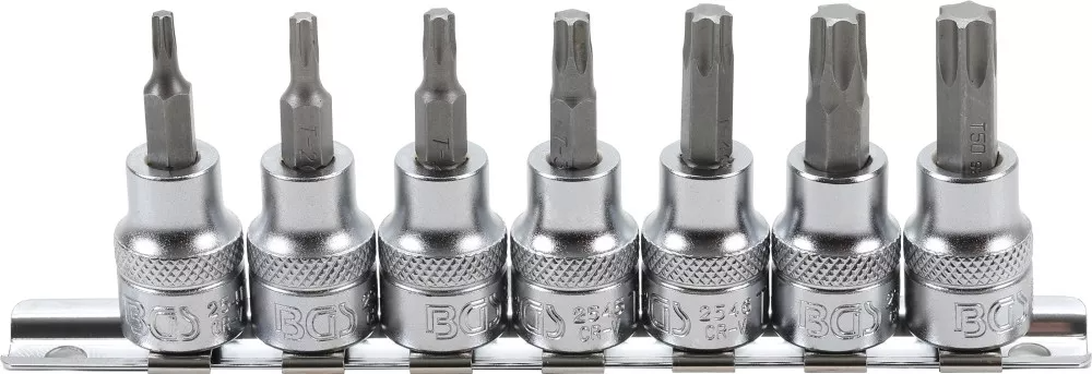 Bgs Ensemble 7 Embouts Torx 3/8" T15–t50
