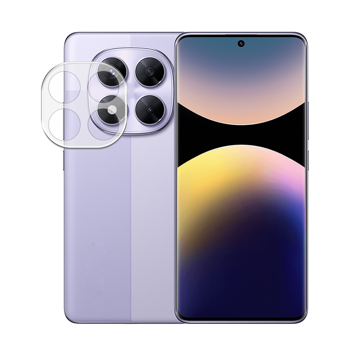 Verre Trempé Pour Xiaomi Redmi Note 14 Pro 4g 6.67" + Verre Trempé Protecteur D'objectif Camera Arrière - Visiodirect