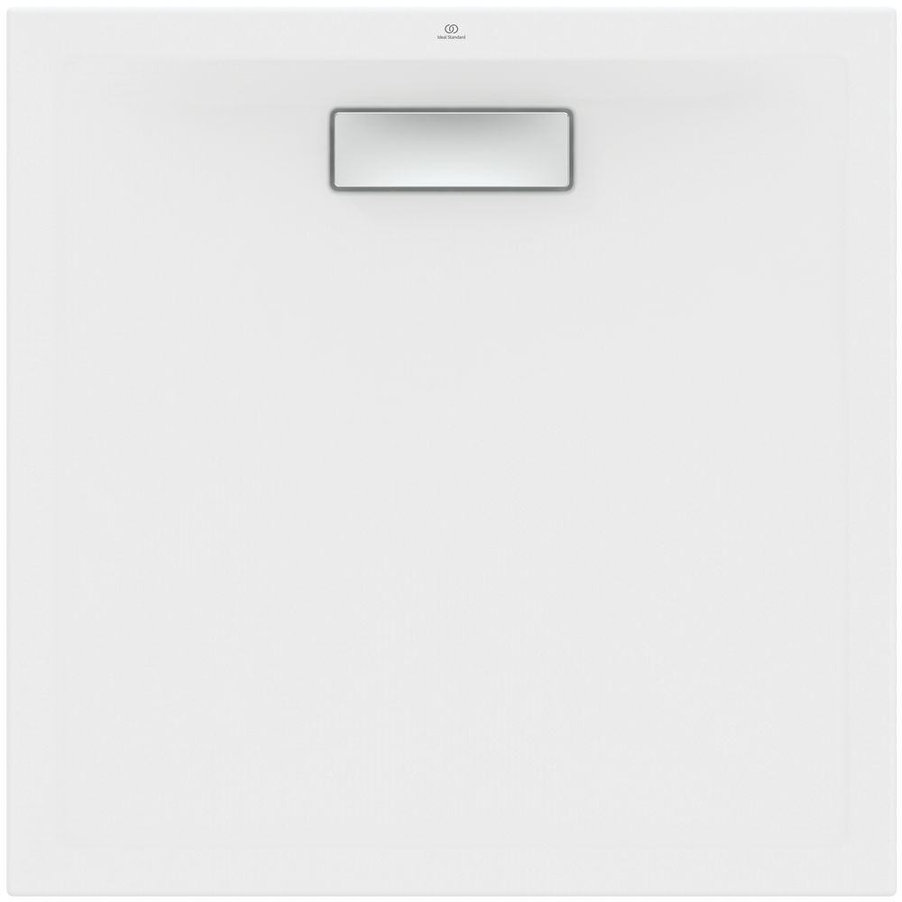Receveur De Douche Carré Ultraflat - 80x80 - Blanc Mat - Acrylique