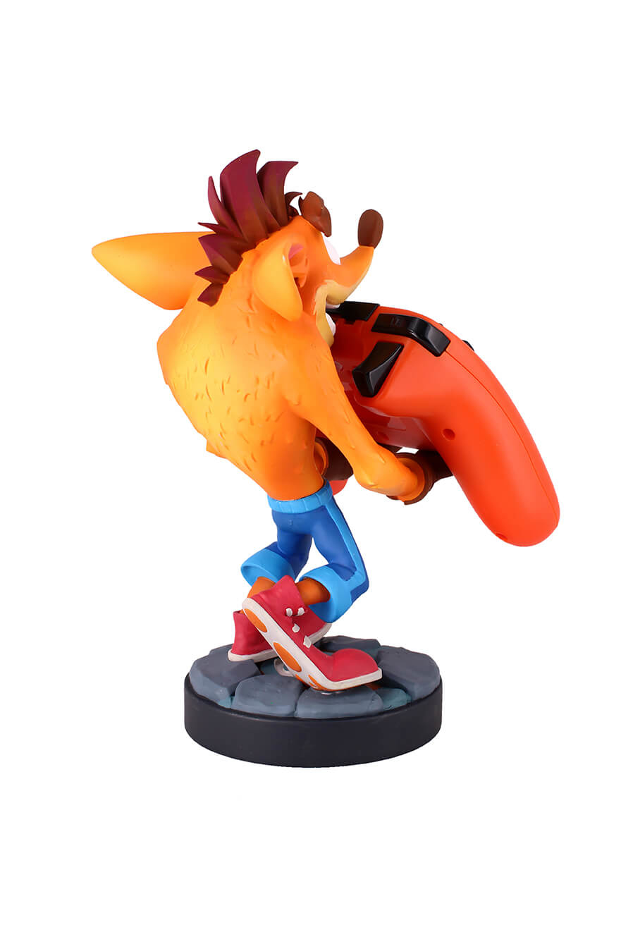 Figura de acción Crash Bandicoot Quantum - Soporte y cargador para mando y smartphone - Exquisite Gaming