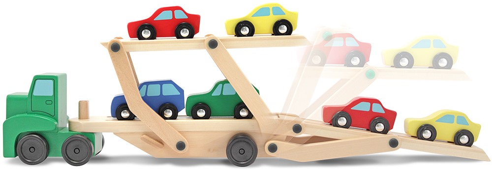 Melissa & Doug Transporteur De Voitures