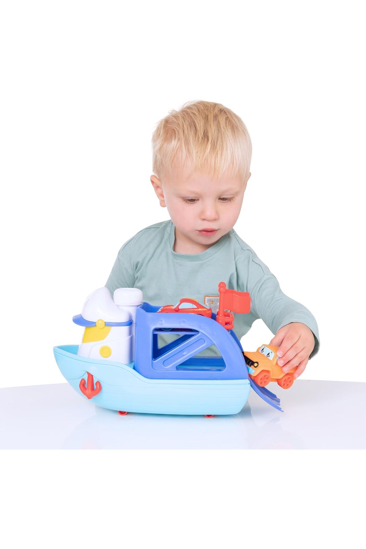 Teamsterz Vehicle & Track Set Boat
