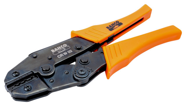 Pince À Sertir 225 Mm Avec Cliquet Pour Connecteurs Non Isolés Cr W 02 Bahco