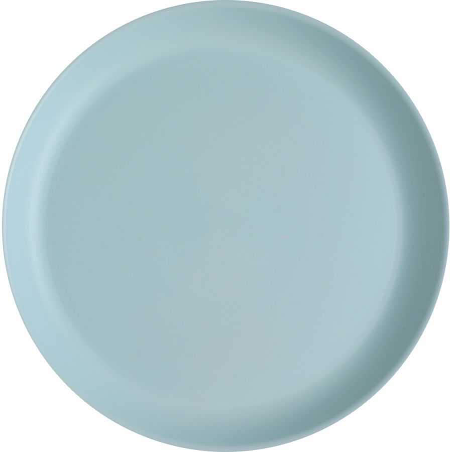 6 Grandes Assiettes Minéral Bleu Ciel