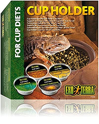 Exoterra Cachette Pour Reptiles Support Cup Diet