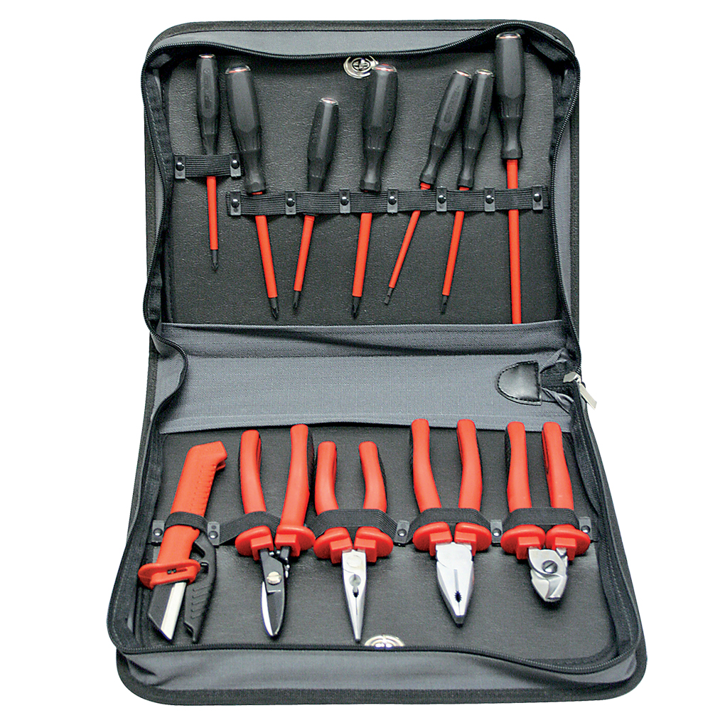 Intercable Fully Equipped 14 Piece Tool Kit