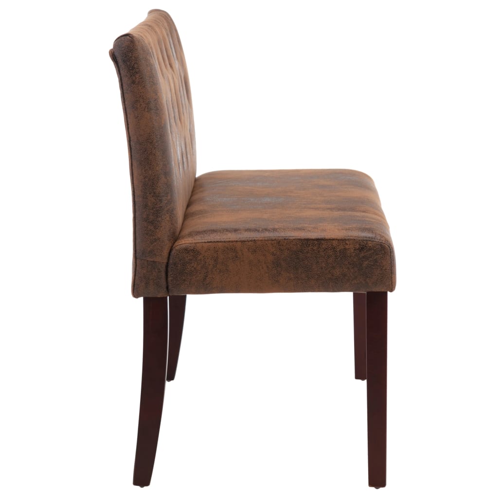 Banc | Banquette Pour Salon, Chambre 120 Cm Marron Similicuir Daim