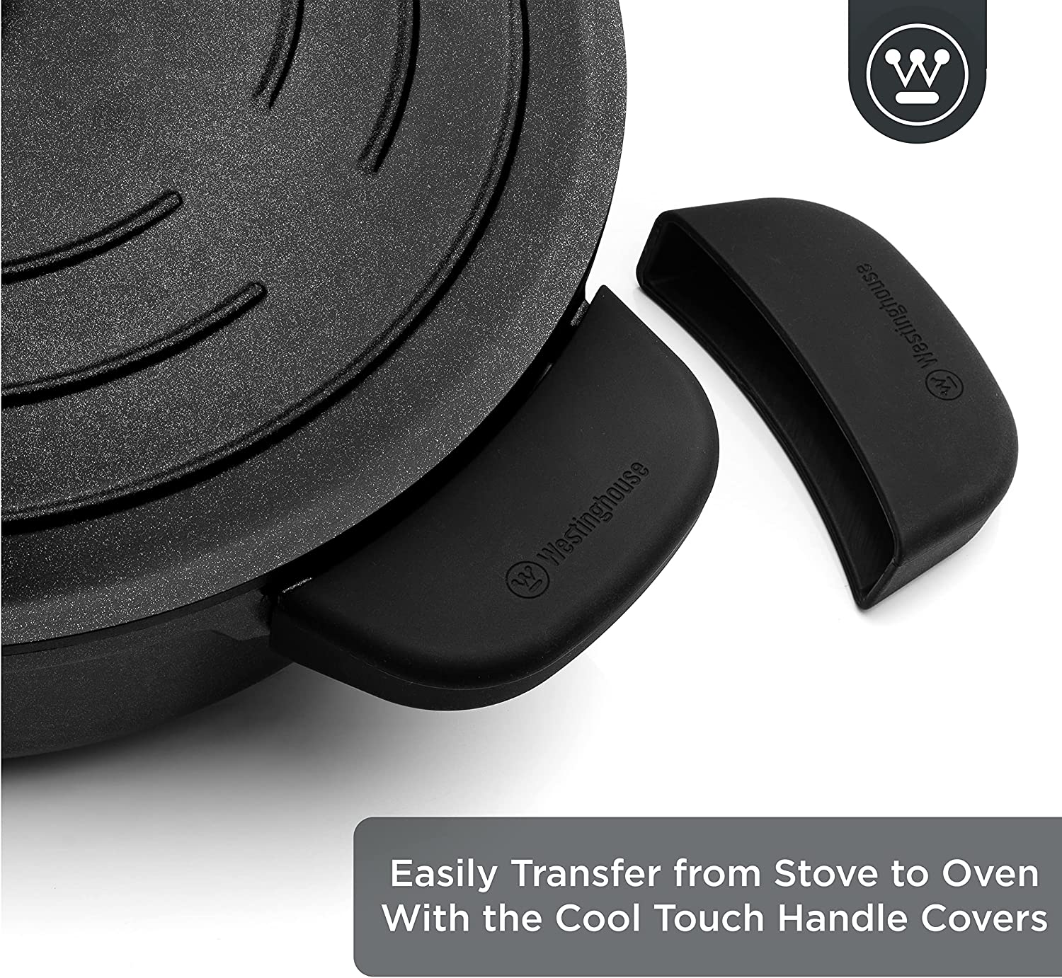 Westinghouse - Série Performance - Poêle À Frire 32 Cm - Induction - Sauteuse - Noir