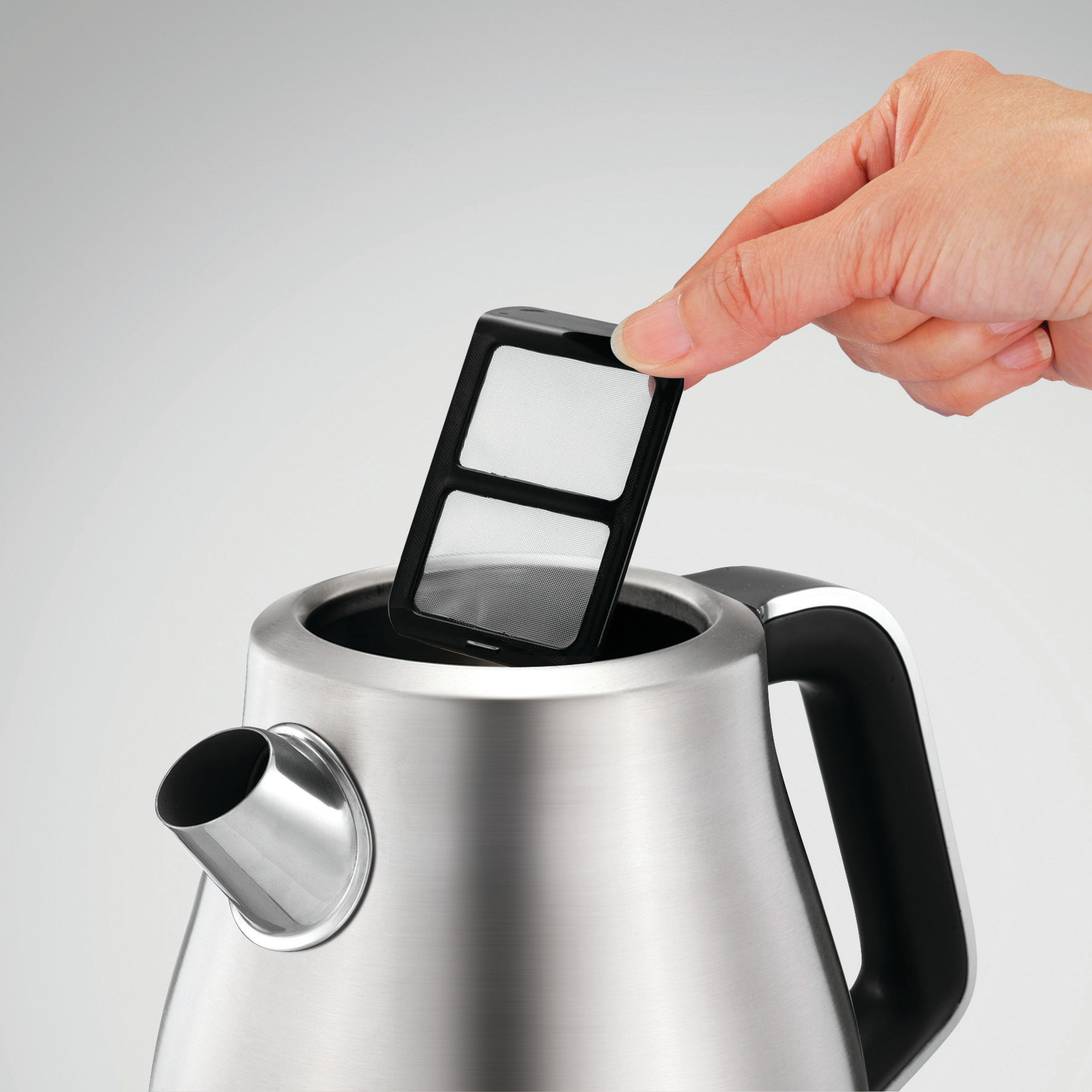 Morphy Richards Evoke Bouilloire 1,5 L 2200 W Acier Inoxydable