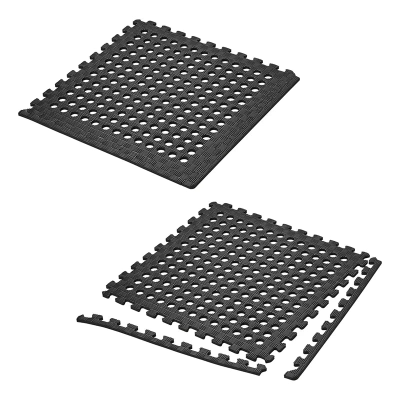 Tapis Caillebotis Eva Jeu De 8 Pièces