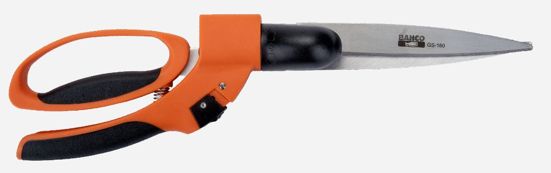 Cisaille À Gazon Acier Trempé Bahco Pradines Gs-180-f