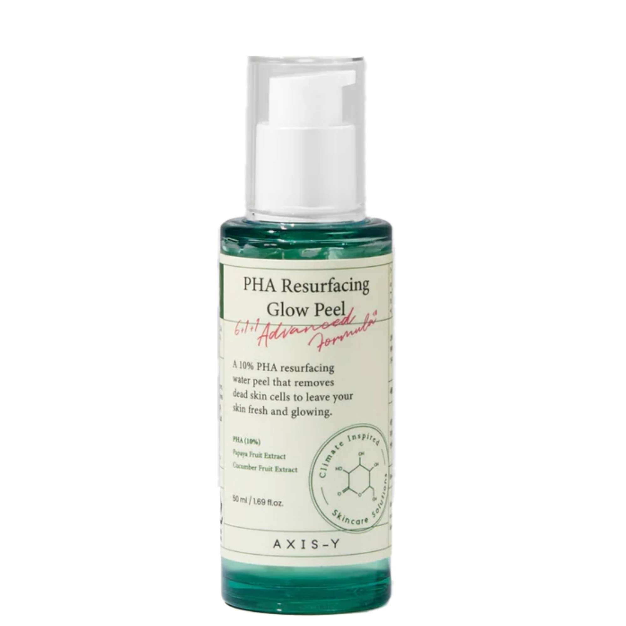 Axis-Y 6+1+1 PHA Resurfacing Glow Peel 50ml - Milde exfoliatie voor een stralende huid