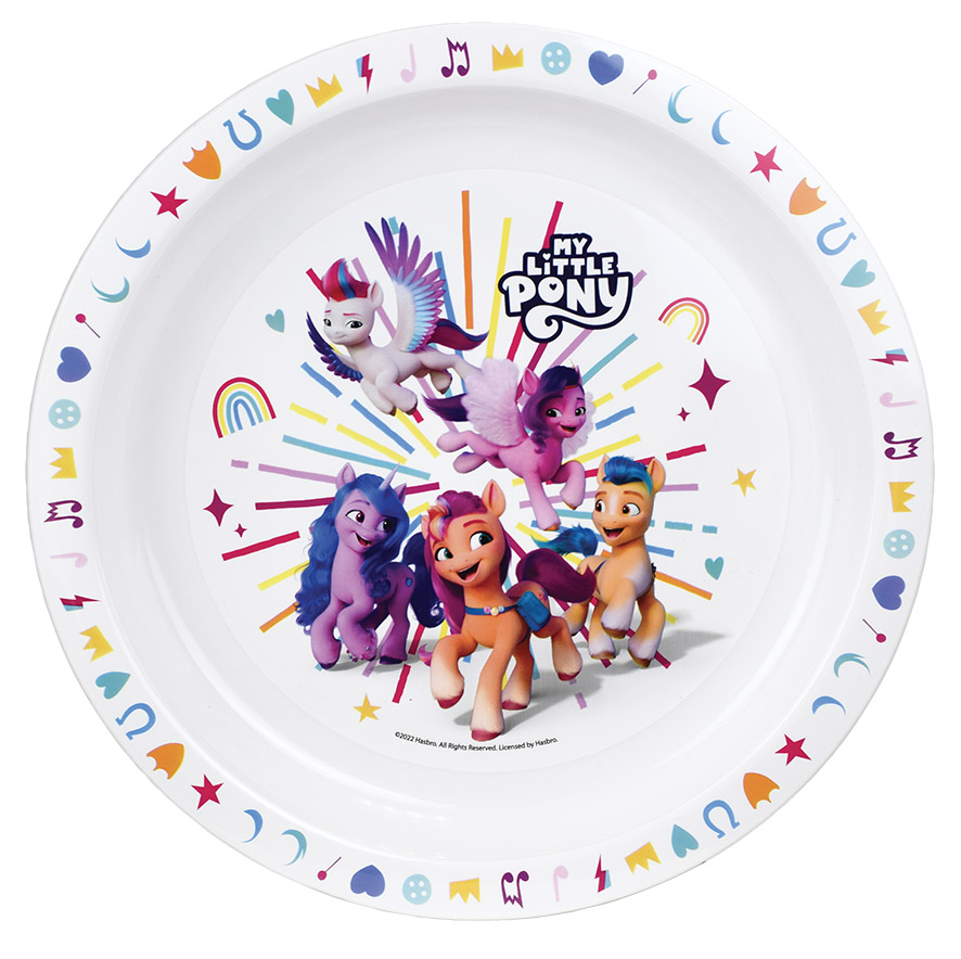 My Little Pony Ensemble Repas (assiette, Bol, Verre)