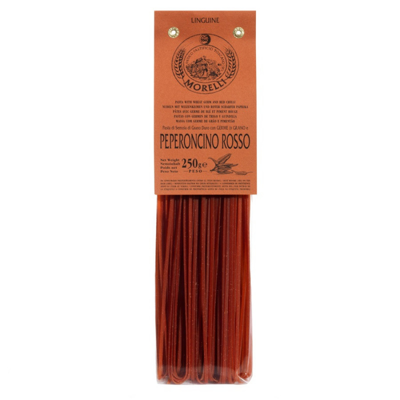 Linguine Au Piment Rouge Avec Germe De Blé 250 Gr ANTICO PASTIFICIO MORELLI