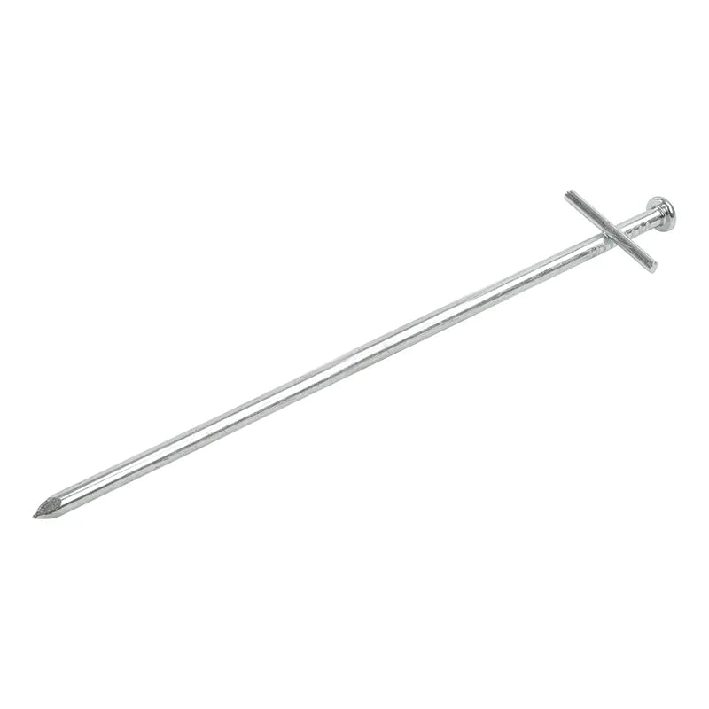 image: Image: Piquet Roche En Métal 23cm Avec Croix A Souder