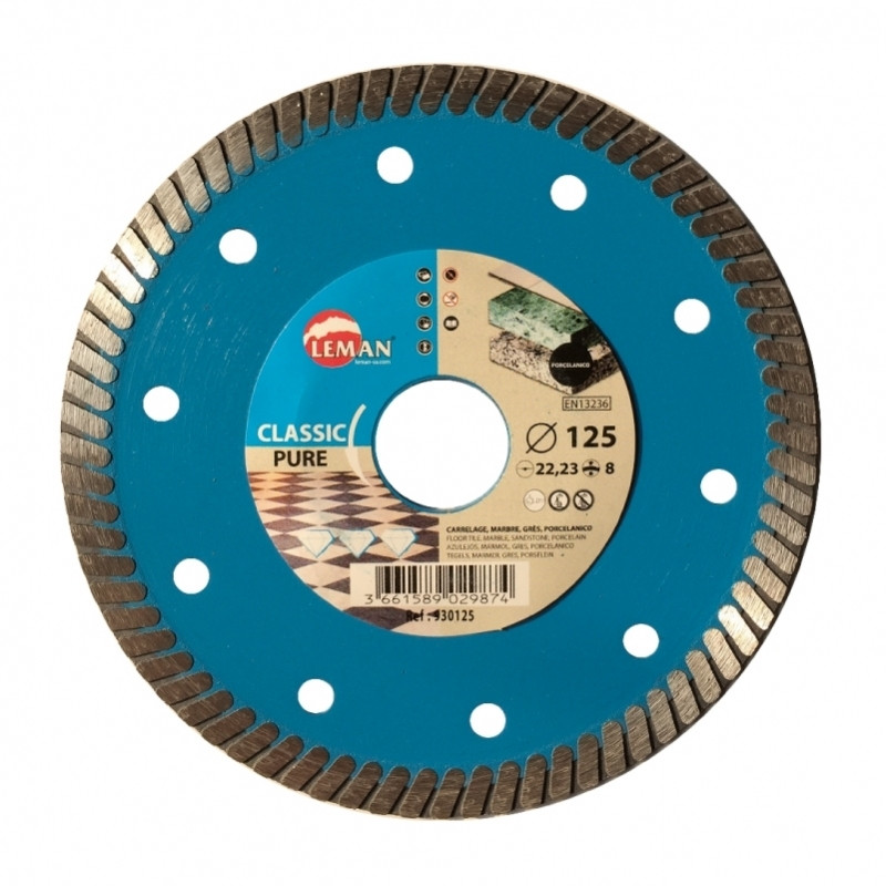 Disque Diamant Jante Continue Carrelage 115x22,23 Ht 8 Leman