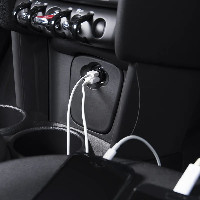 Mini-chargeur Allume Cigare Double Usb 12v/24v 3100ma