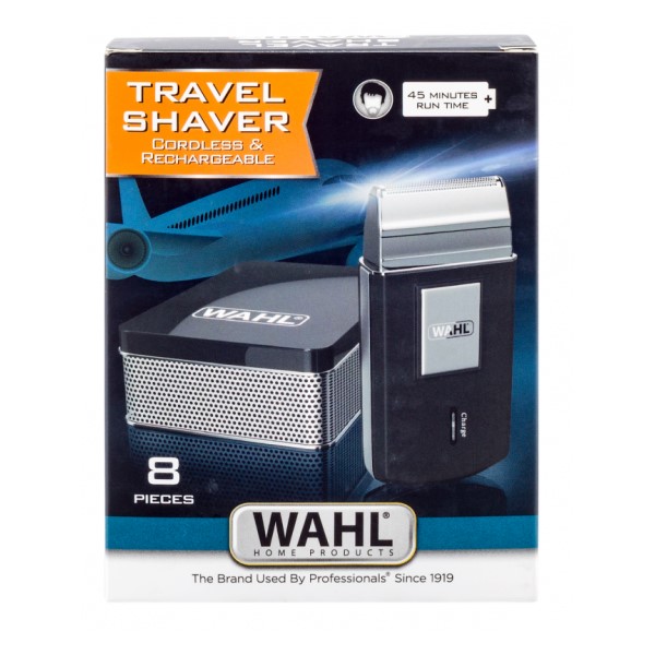 Wahl Rechargeble Travel Shaver Retail Box 1 year warranty