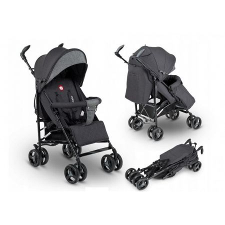 Poussette  Irma Noir-dark Gris